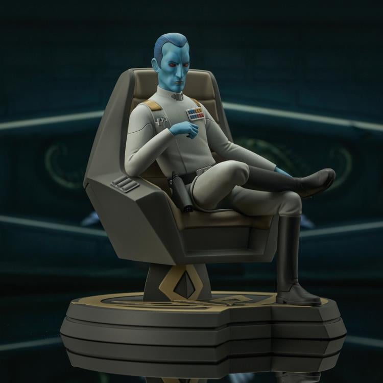 Star Wars: Rebels Premier Collection Thrawn on Throne 1/7 Scale Limited Edition Statue Gallery Image 4