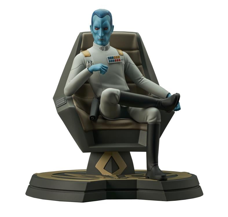 Star Wars: Rebels Premier Collection Thrawn on Throne 1/7 Scale Limited Edition Statue Gallery Image 12