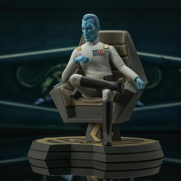 Star Wars: Rebels Premier Collection Thrawn on Throne 1/7 Scale Limited Edition Statue Gallery Image 6