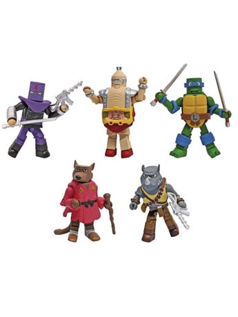 Teenage Mutant Ninja Turtles Minimates Technodrome Deluxe Box Set Gallery Image 2
