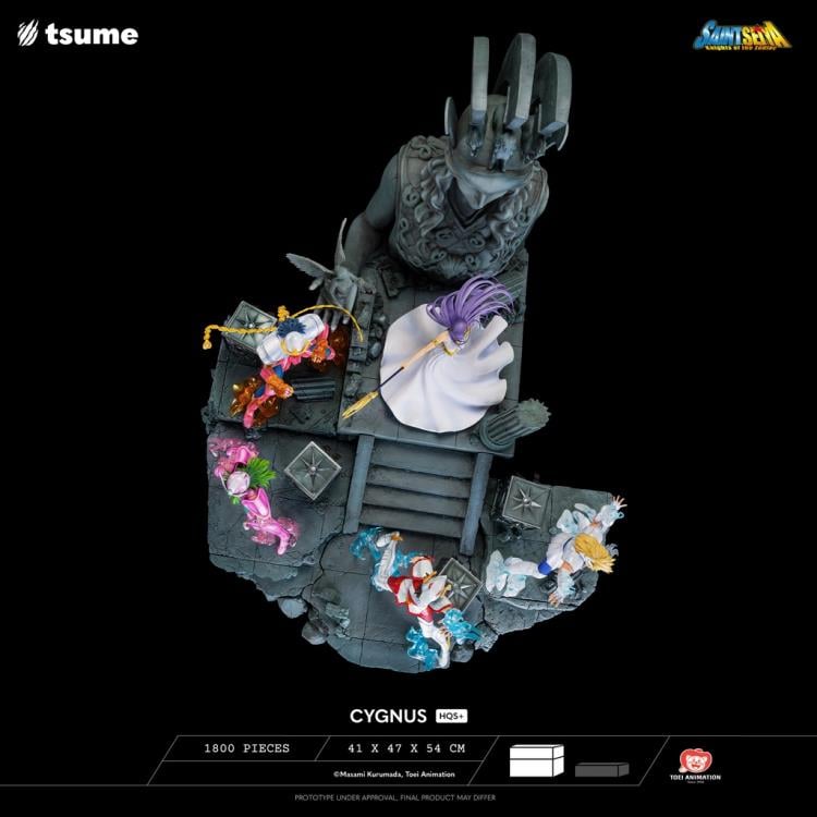 Saint Seiya HQS Plus Cygnus Hyoga 1/4 Scale Limited Edition Statue