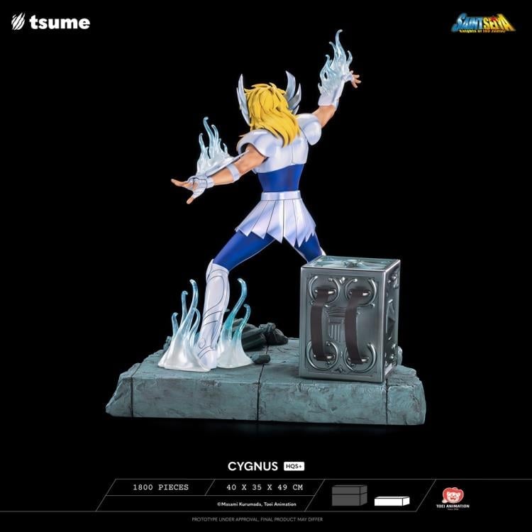 Saint Seiya HQS Plus Cygnus Hyoga 1/4 Scale Limited Edition Statue