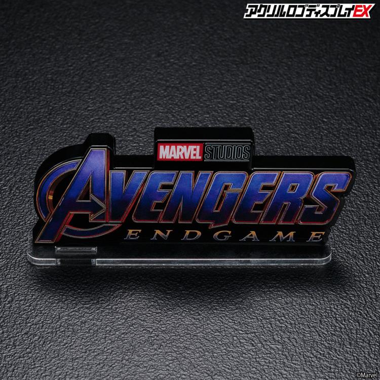 Avengers: Endgame Acrylic Logo Display EX (Black Ver.) Exclusive Gallery Image 4