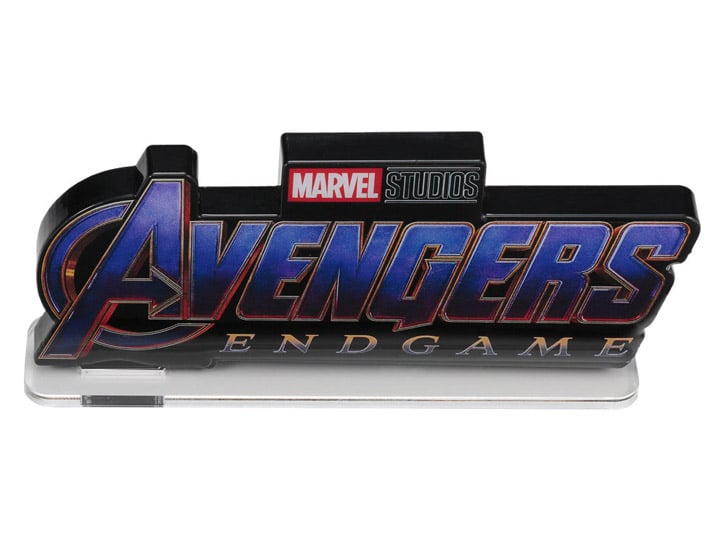 Avengers: Endgame Acrylic Logo Display EX (Black Ver.) Exclusive Gallery Image 1