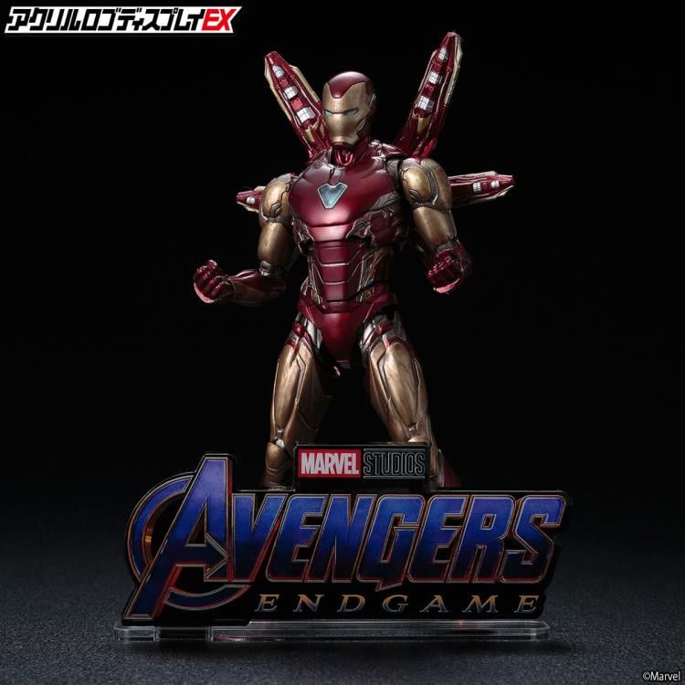 Avengers: Endgame Acrylic Logo Display EX (Black Ver.) Exclusive Gallery Image 5