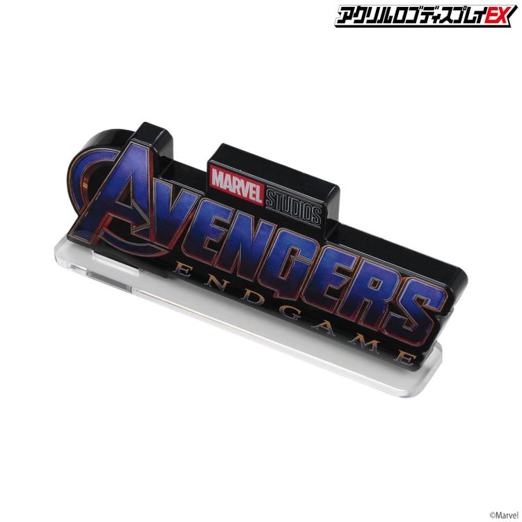 Avengers: Endgame Acrylic Logo Display EX (Black Ver.) Exclusive Gallery Image 3