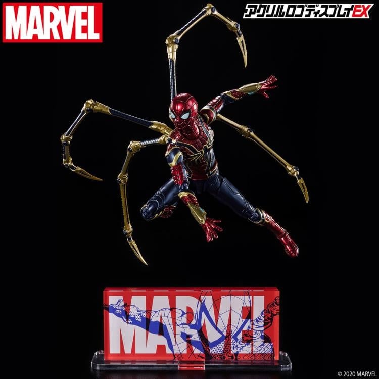 Marvel Comics Spider-Man Acrylic Logo Display EX Exclusive