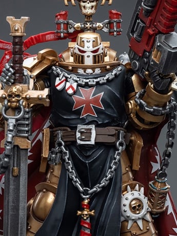 Warhammer 40K Black Templars High Marshal Helbrecht 1/18 Scale Figure