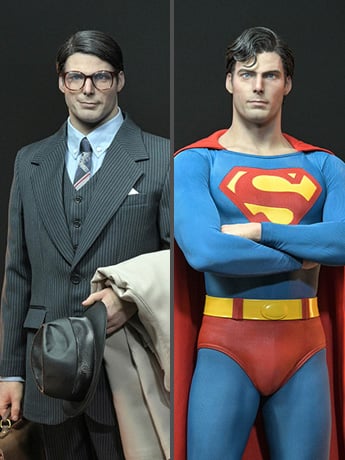 Superman (1978) Hyperreal Superman (Dual Ver.) 1/3 Scale Statue Gallery Image 2