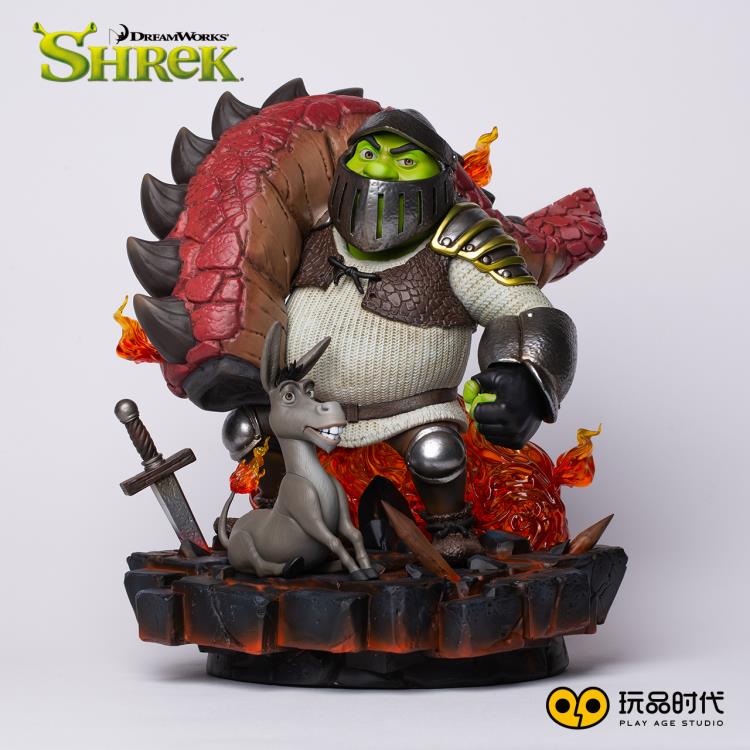 Shrek vs. Dragon 1/10 Scale Limited Edition Statue Gallery Image 3