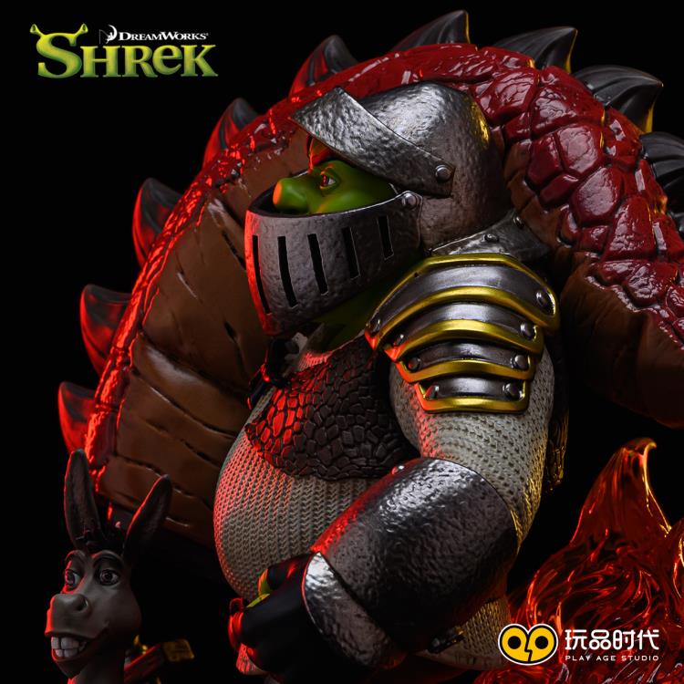 Shrek vs. Dragon 1/10 Scale Limited Edition Statue Gallery Image 9