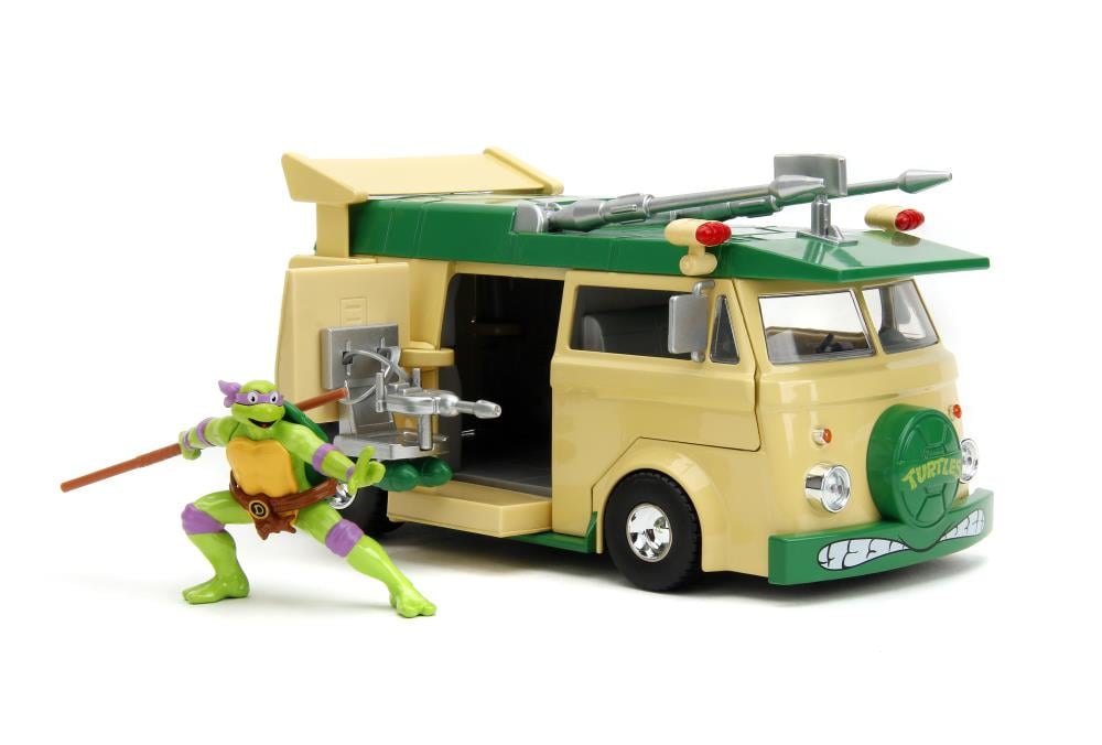 Teenage Mutant Ninja Turtles Hollywood Rides Donatello & 1/24 Scale Party Wagon Gallery Image 5