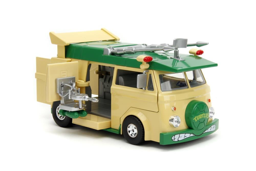 Teenage Mutant Ninja Turtles Hollywood Rides Donatello & 1/24 Scale Party Wagon Gallery Image 13