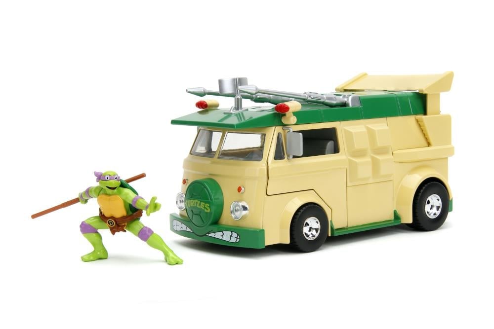 Teenage Mutant Ninja Turtles Hollywood Rides Donatello & 1/24 Scale Party Wagon Gallery Image 3