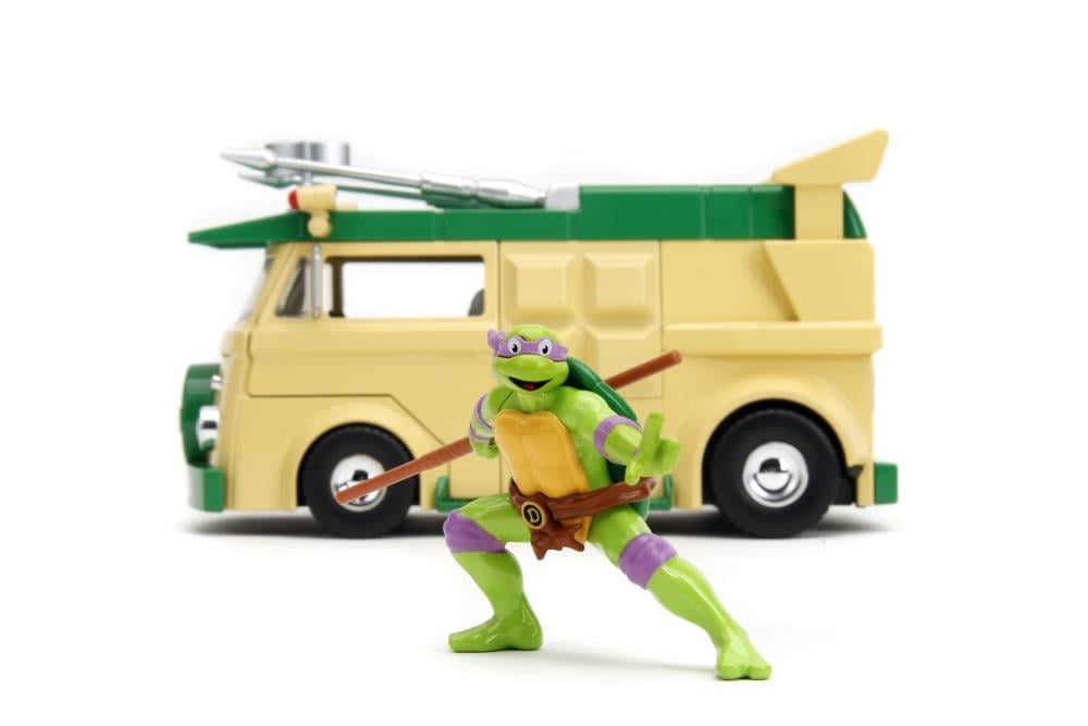Teenage Mutant Ninja Turtles Hollywood Rides Donatello & 1/24 Scale Party Wagon Gallery Image 6