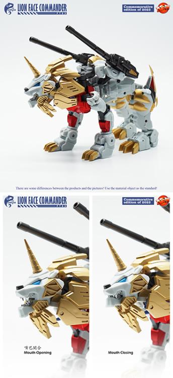PT-03 Lion Face Commander Figure Gallery Image 14