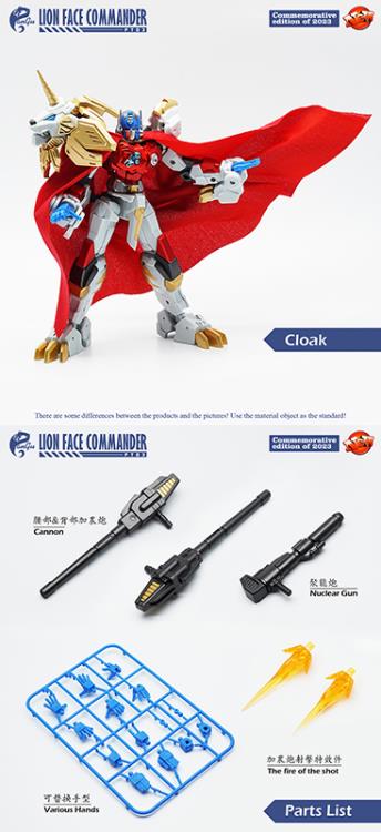PT-03 Lion Face Commander Figure Gallery Image 20