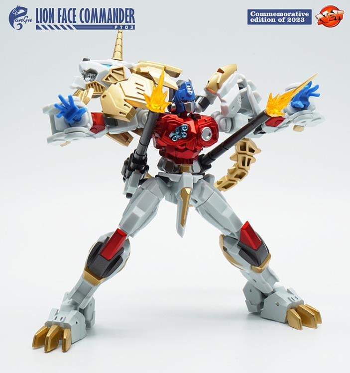 PT-03 Lion Face Commander Figure Gallery Image 8