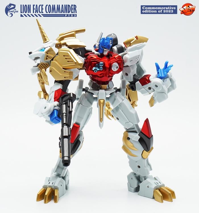 PT-03 Lion Face Commander Figure Gallery Image 3