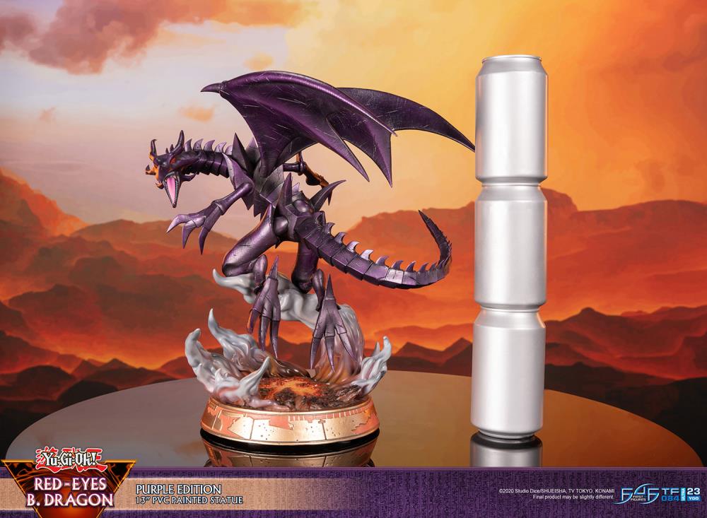 Yu-Gi-Oh! Red-Eyes Black Dragon (Purple Ver.) Statue Gallery Image 24