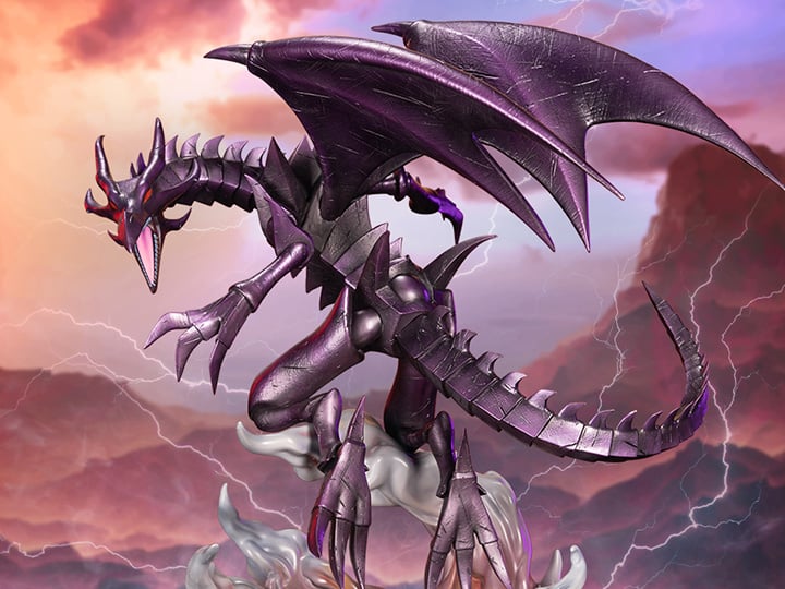 Yu-Gi-Oh! Red-Eyes Black Dragon (Purple Ver.) Statue Gallery Image 1