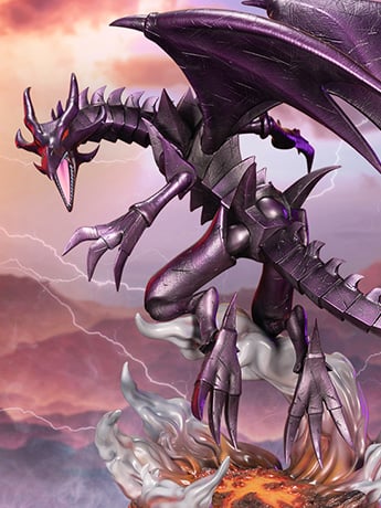 Yu-Gi-Oh! Red-Eyes Black Dragon (Purple Ver.) Statue Gallery Image 2
