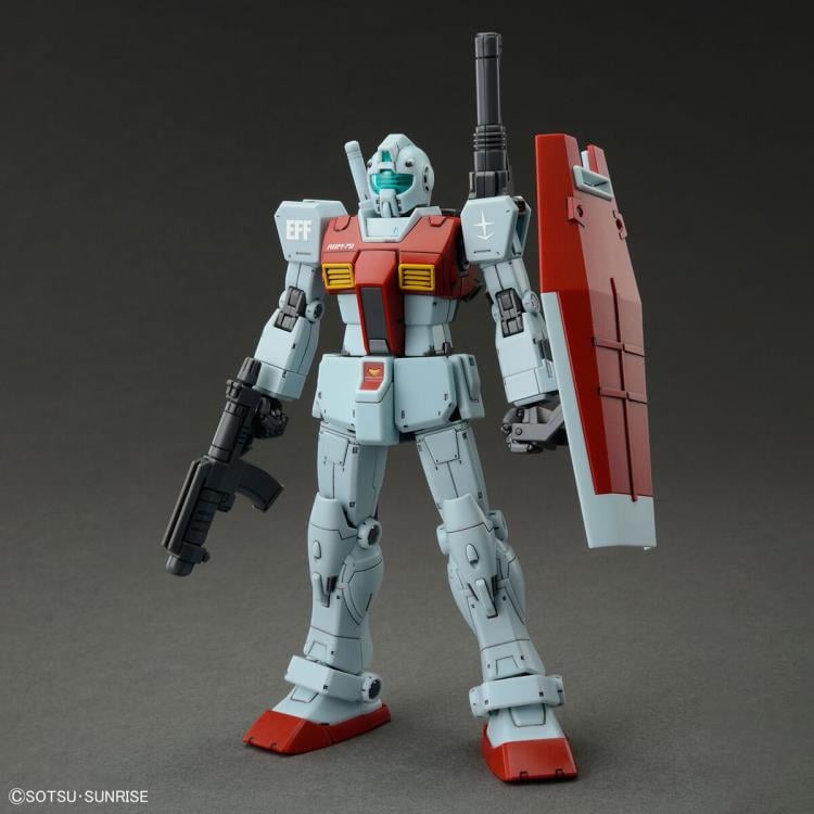Mobile Suit Gundam: The Origin MSD HGGTO GM (Shoulder Cannon/Missile Pod Equipped) 1/144 Scale Model Kit Gallery Image 3