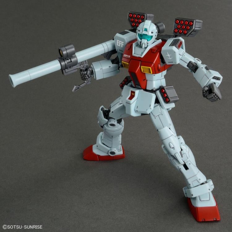 Mobile Suit Gundam: The Origin MSD HGGTO GM (Shoulder Cannon/Missile Pod Equipped) 1/144 Scale Model Kit Gallery Image 9