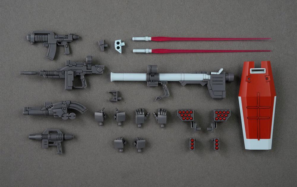 Mobile Suit Gundam: The Origin MSD HGGTO GM (Shoulder Cannon/Missile Pod Equipped) 1/144 Scale Model Kit Gallery Image 11