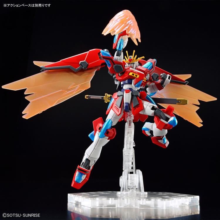 Gundam Build Metaverse HGGBM Shin Burning Gundam 1/144 Scale Model Kit Gallery Image 10