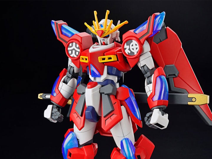 Gundam Build Metaverse HGGBM Shin Burning Gundam 1/144 Scale Model Kit Gallery Image 1