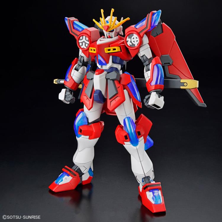 Gundam Build Metaverse HGGBM Shin Burning Gundam 1/144 Scale Model Kit Gallery Image 3
