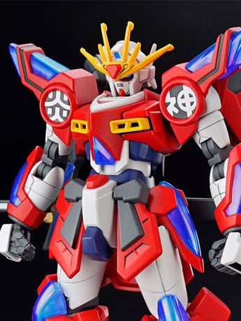 Gundam Build Metaverse HGGBM Shin Burning Gundam 1/144 Scale Model Kit Gallery Image 2