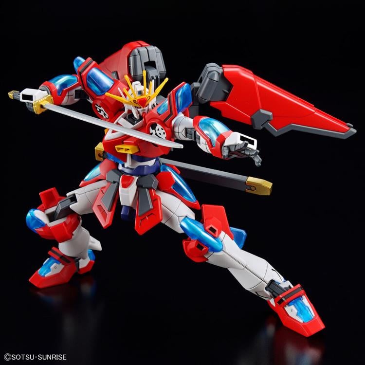 Gundam Build Metaverse HGGBM Shin Burning Gundam 1/144 Scale Model Kit Gallery Image 6