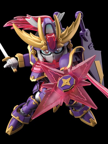 Mobile Suit Gundam SD Gundam Cross Silhouette F91 Kai Model Kit Gallery Image 2