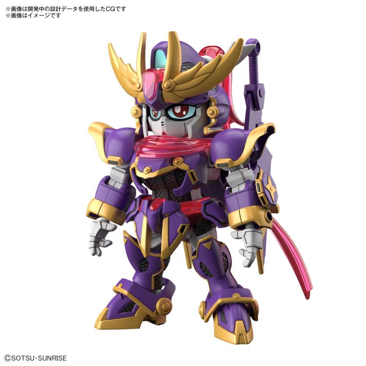 Mobile Suit Gundam SD Gundam Cross Silhouette F91 Kai Model Kit Gallery Image 9