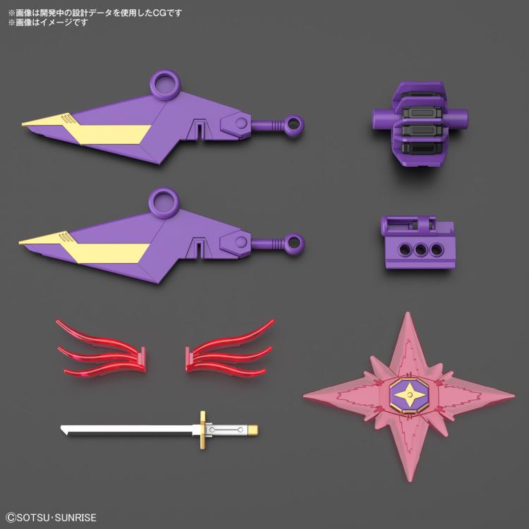 Mobile Suit Gundam SD Gundam Cross Silhouette F91 Kai Model Kit Gallery Image 8
