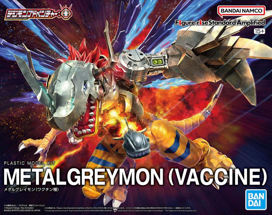 Digimon Adventure Figure-rise Standard Amplified MetalGreymon