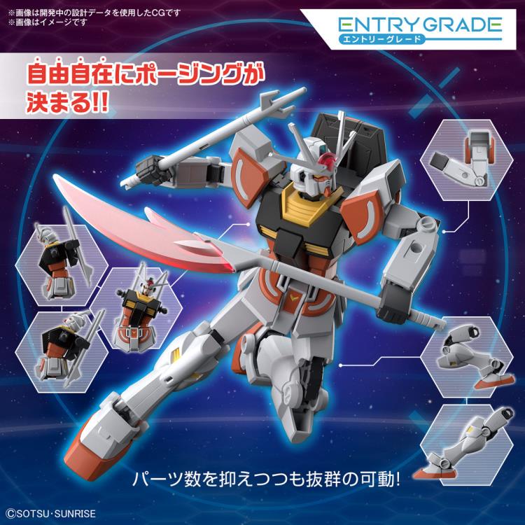Gundam Build Metaverse Entry Grade LAH Gundam 1/144 Scale Model Kit Gallery Image 9