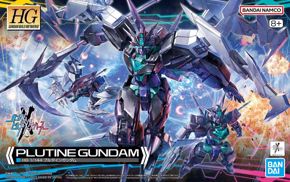 Gundam Build Metaverse HGGBM Plutine Gundam 1/144 Scale Model Kit Gallery Image 12