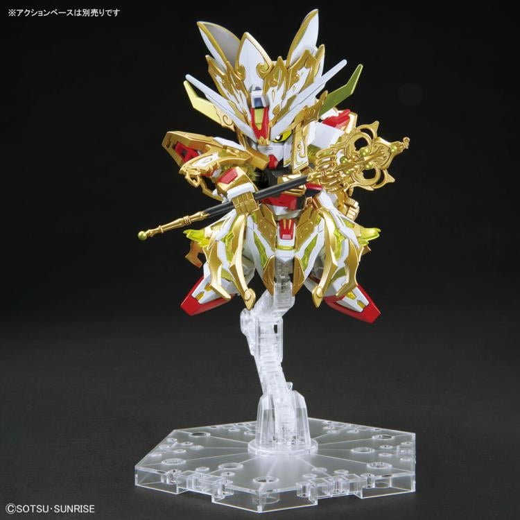 SD Gundam World Heroes SDW Revival of the Heroes! Wukong Impulse (Childhood Ver.) & Sanzang Strike Freedom Gundam Set Model Kit Gallery Image 9