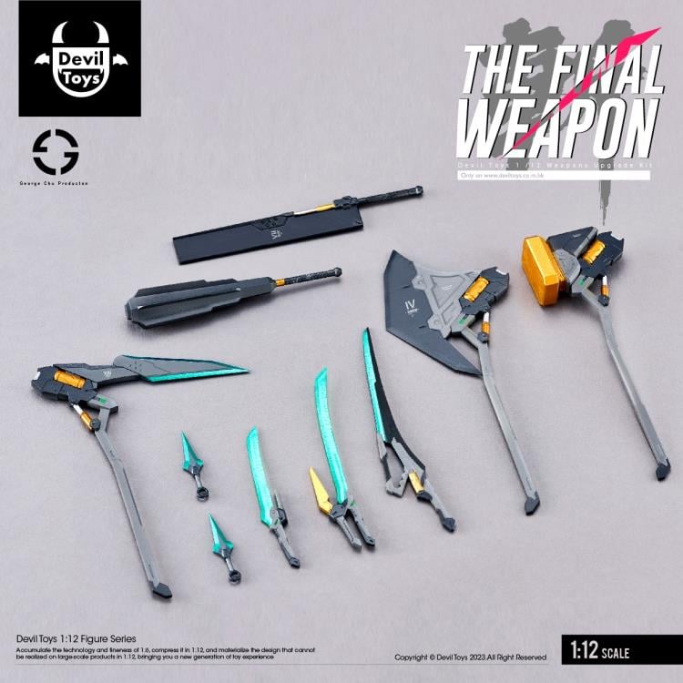 Weapon Upgrade Kit Vol.1 (Sword & Blade) 1/12 Scale Accessory Set Gallery Image 3