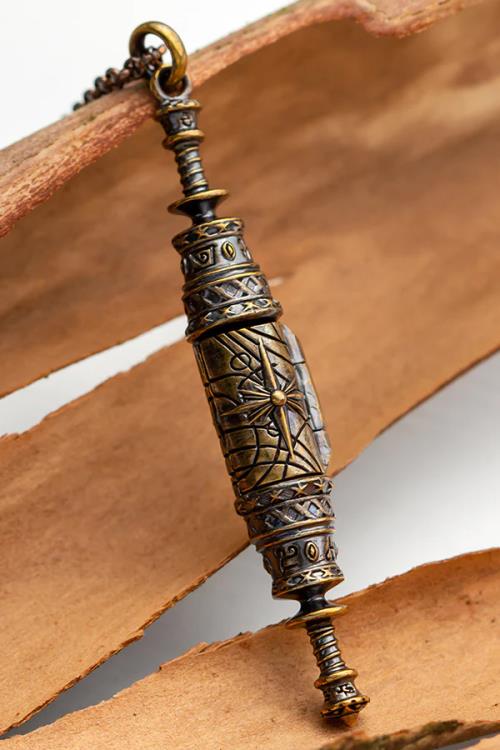 The Elder Scrolls Hinged Elder Scroll Limited Edition Necklace Gallery Image 5