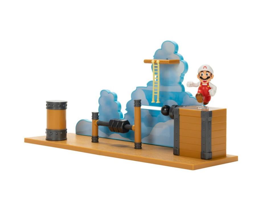 World of Nintendo Mario World Airship Deck 2.5-Inch Scale Playset Gallery Image 3