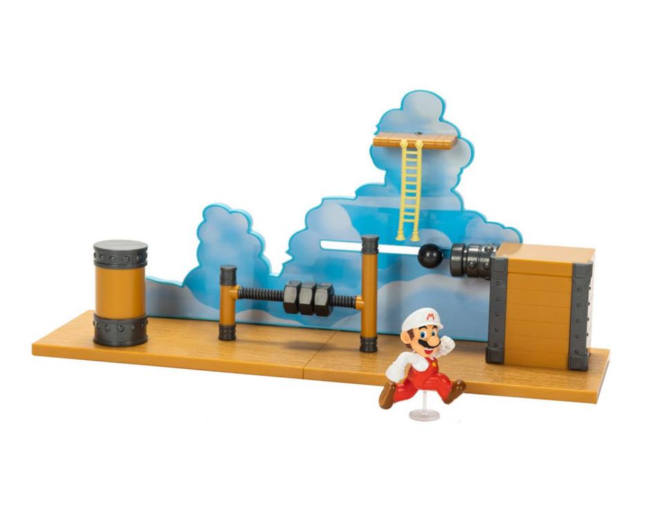 World of Nintendo Mario World Airship Deck 2.5-Inch Scale Playset Gallery Image 4