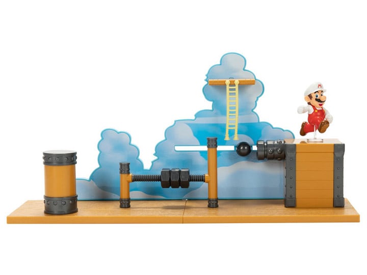 World of Nintendo Mario World Airship Deck 2.5-Inch Scale Playset Gallery Image 1