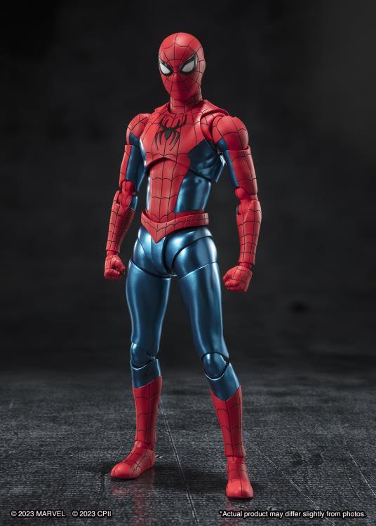 Spider-Man: No Way Home S.H.Figuarts Spider-Man (New Red & Blue Suit) Action Figure Gallery Image 3
