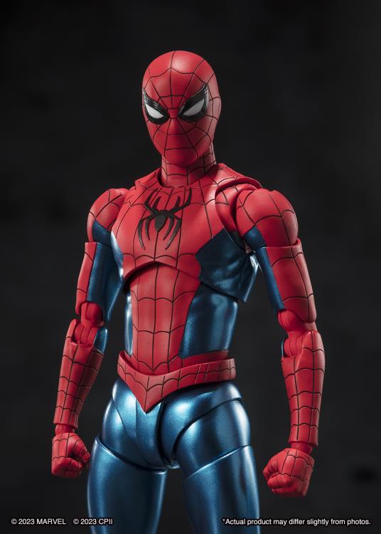 Spider-Man: No Way Home S.H.Figuarts Spider-Man (New Red & Blue Suit) Action Figure Gallery Image 10