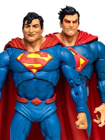 DC Multiverse Superman vs Superman of Earth-3 with Atomica Figure Two-Pack Gallery Image 2