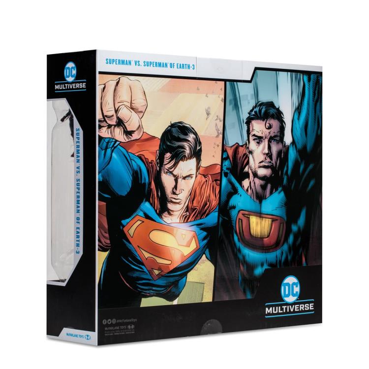 DC Multiverse Superman vs Superman of Earth-3 with Atomica Figure Two-Pack Gallery Image 18
